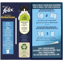 FELIX Sensations festín del mar Gelatinas Multipack 12 x 85 g