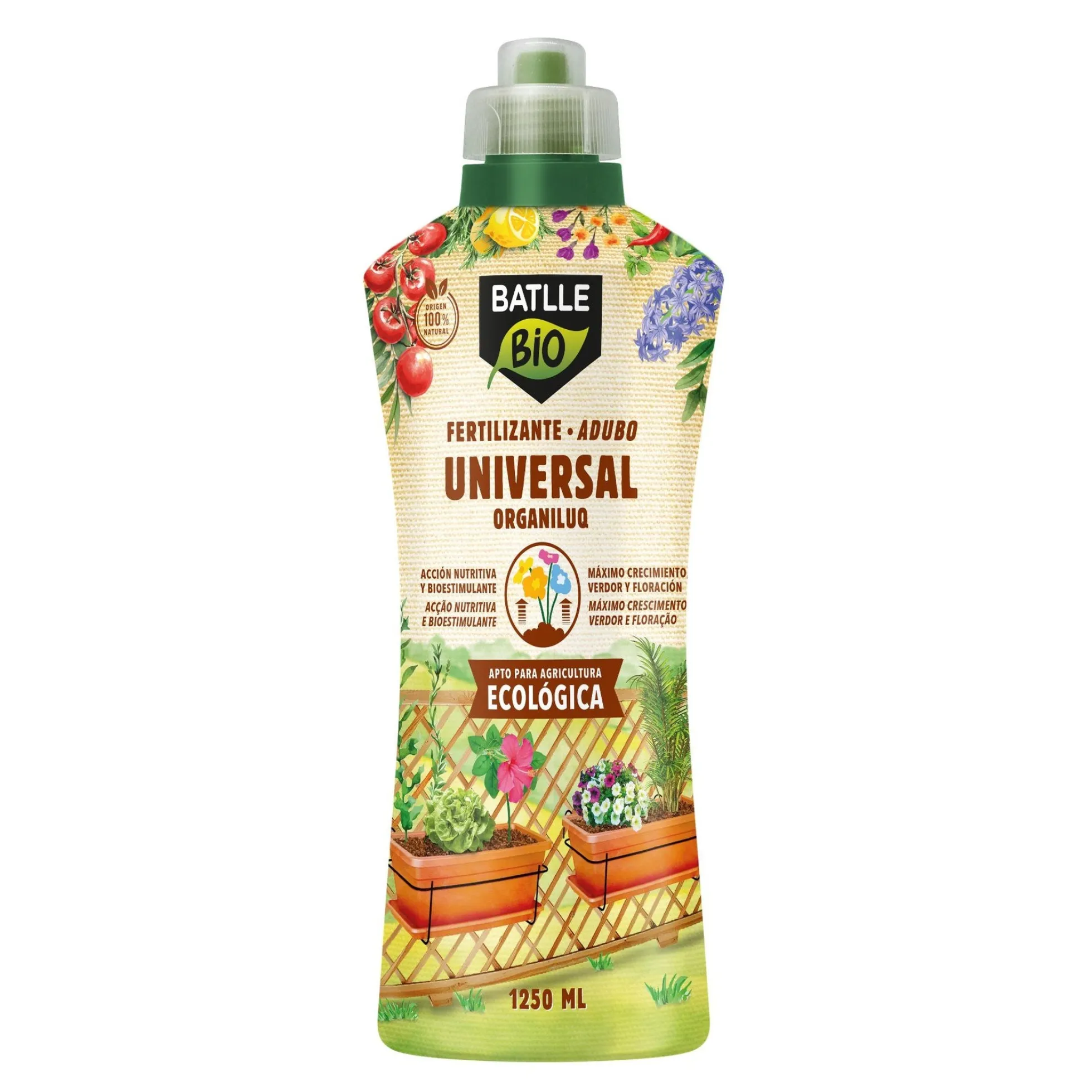 Fertilizante Ecológico Universal Batlle Bio 1250 ml