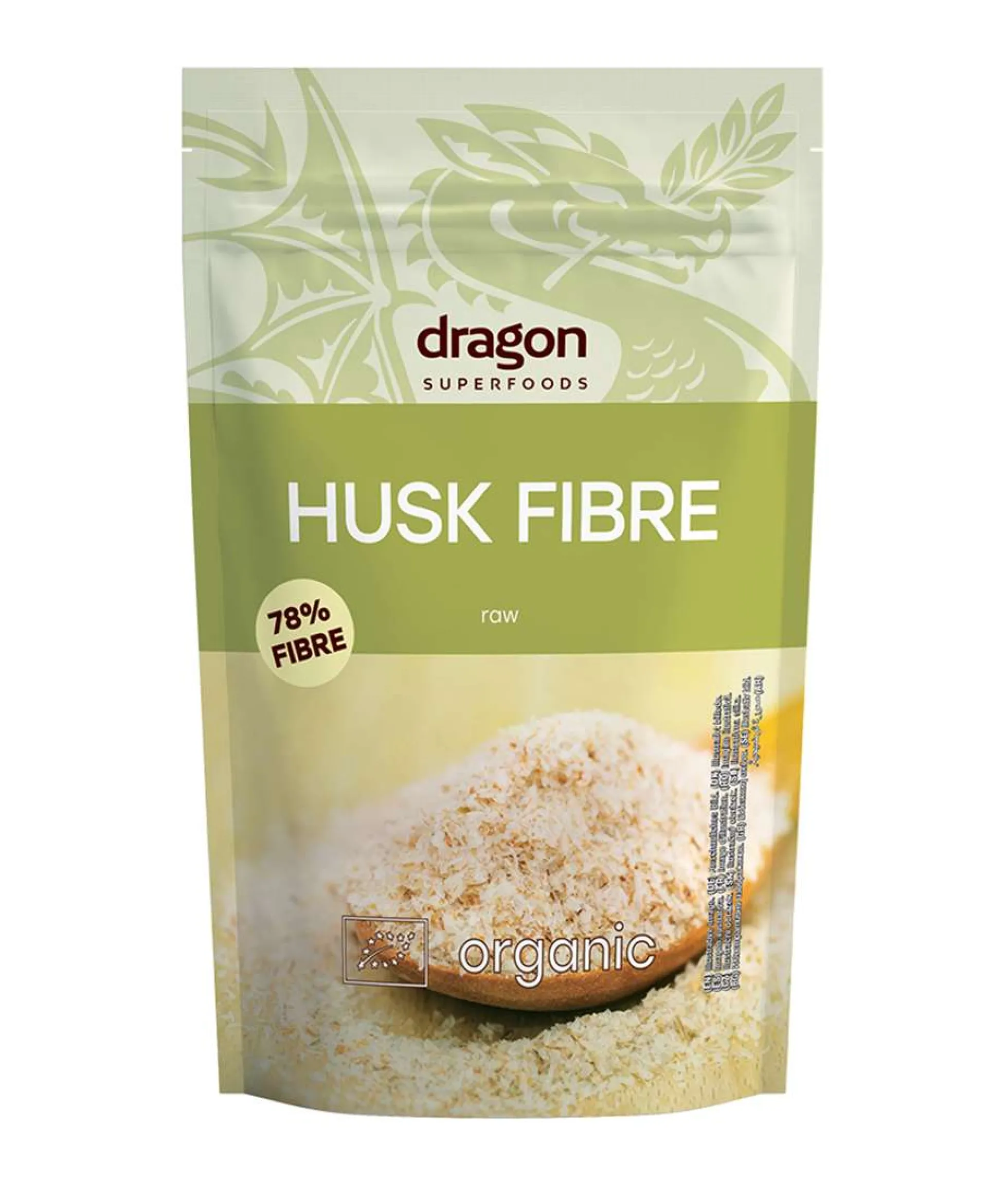 Fibra De Cáscara De Psyllium Dragon Superfoods 150g Bio