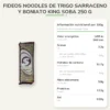 Fideos Noodles de Trigo Sarraceno y Boniato King Soba 250 g
