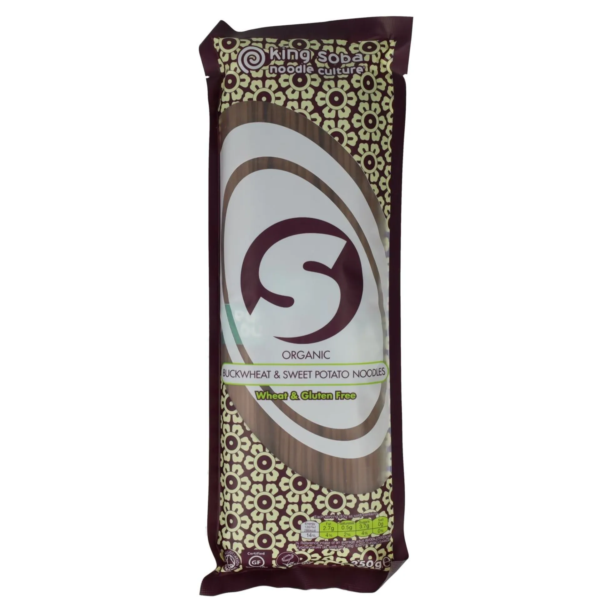 Fideos Noodles de Trigo Sarraceno y Boniato King Soba 250 g