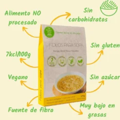 Fideos para sopa The Konjac Shop 270gr