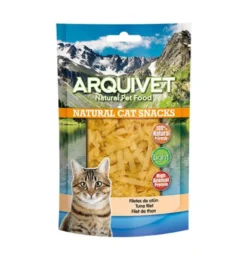 Filetes de atún Arquivet 50 g Snack natural para gatos