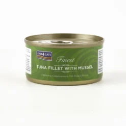 Fish4cats Filete Para Gato – Atún Con Mejillón 70 G (pack De 10)