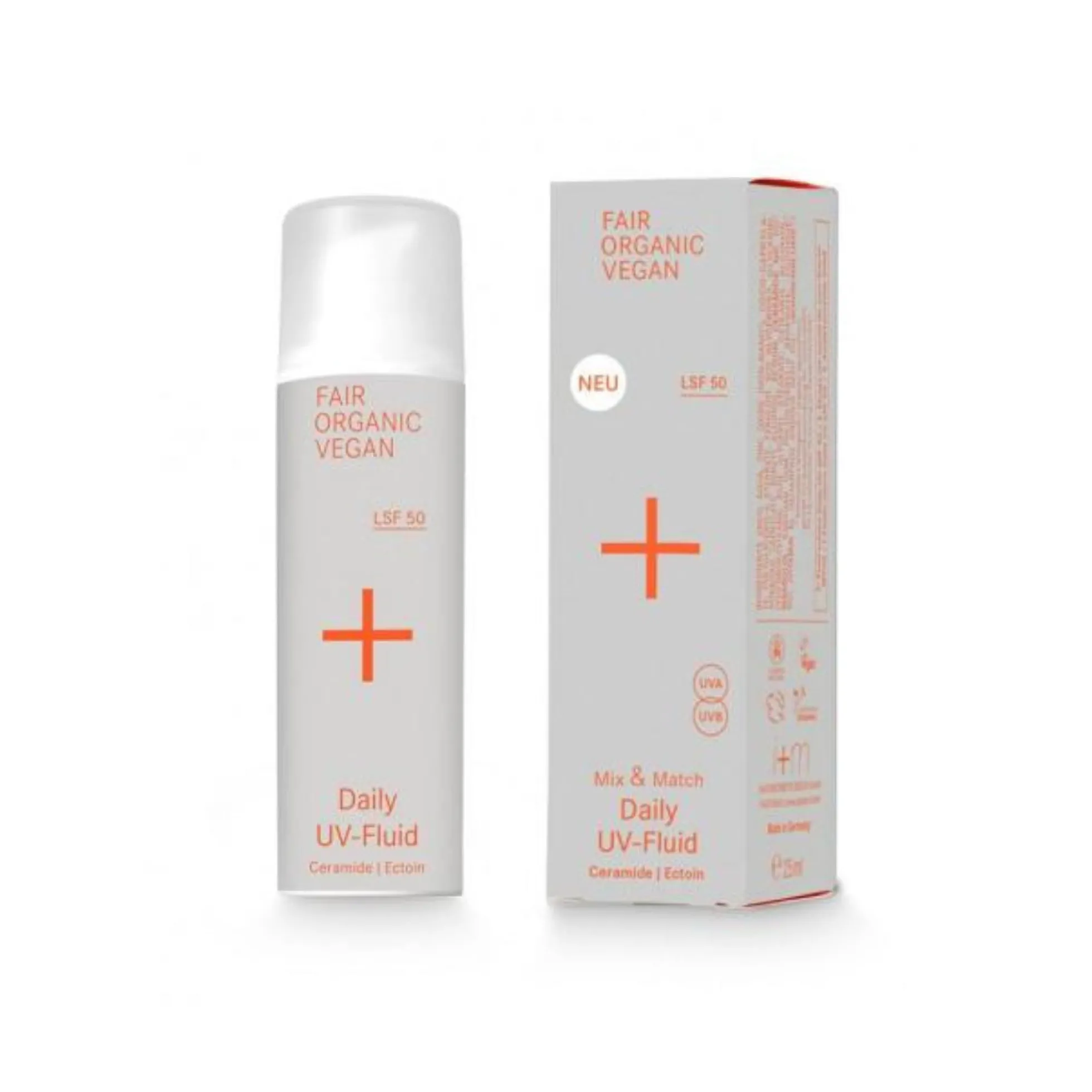 Fluido facial de uso diario UV SPF50 I+M 30 ml