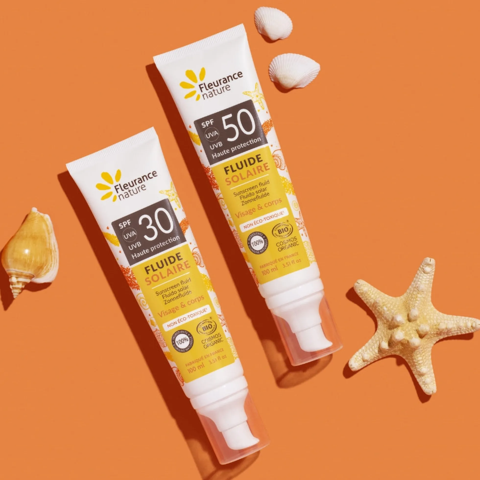 Fluido Solar Spf30 Cuerpo Y Cara Fleurance Nature 100ml