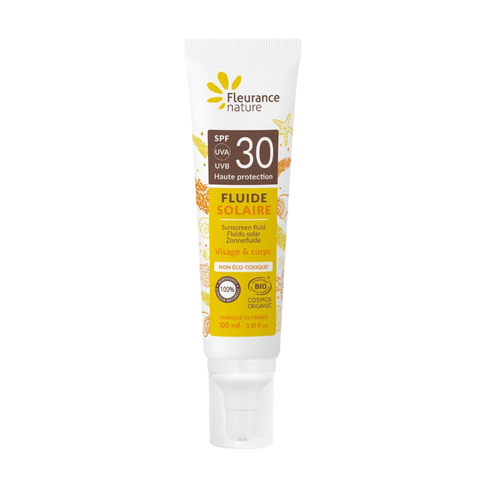 Fluido Solar Spf30 Cuerpo Y Cara Fleurance Nature 100ml
