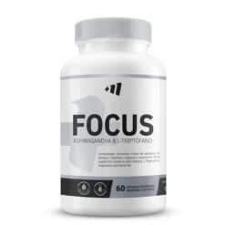 Focus (ashwagandha + L-triptófano) - 60 Cápsulas Vegetales - Mejora El Descanso - Masmusculo