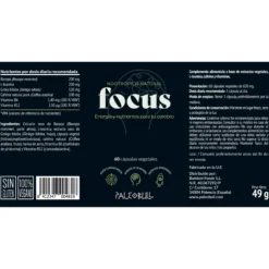 Focus Nootrópico Natural Paleobull60 Caps