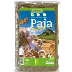 Forraje y lecho para animales Paja Arquivet 1 kg