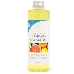 Fragancia Para Lámpara Catalítica Aroma Winter Citrus (500ml) - Elimina Malos Olores, Perfuma Y Limpia El Ambiente