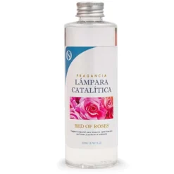 Fragancia Para Lámpara Catalítica Aroma Bed Of Roses (500ml) - Elimina Malos Olores E Impurezas, Perfuma Y Limpia