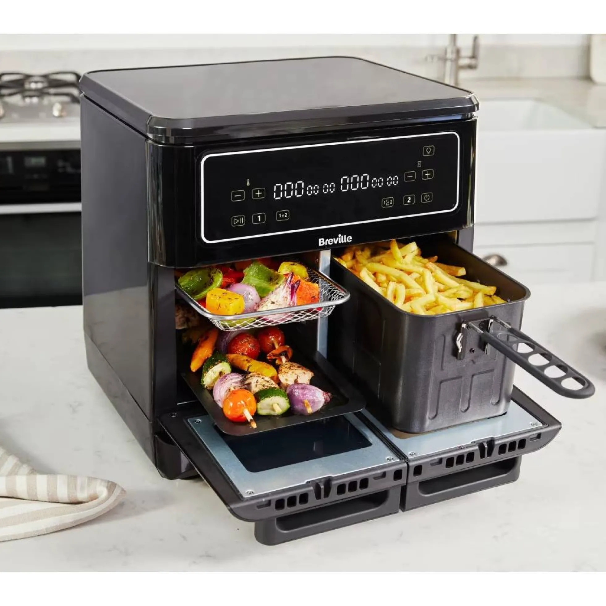 Freidora de aire Halo Flexi VDF130X Breville