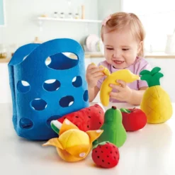 Fruta Fieltro-7u Cesta Frutas Hape