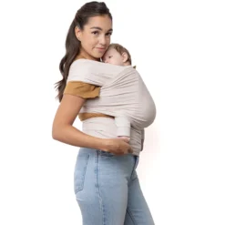 Fular Elástico Portabebé Bambú, Boba Wrap Serenity. Organic Stone
