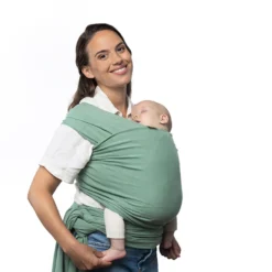 Fular Elástico Portabebé, Boba Wrap Sage Green