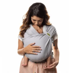 Fular Mochila Portabebé Boba Bliss. Grey