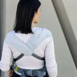 Fular Mochila Portabebé Boba Bliss. Grey