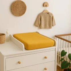 Funda De Colchón Para Cambiador En Algodón Bio Honey