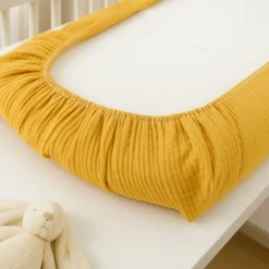 Funda De Colchón Para Cambiador En Algodón Bio Honey