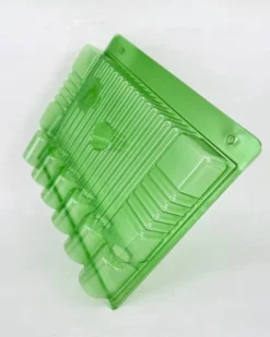 Funda Para 6 Esquejes – Transporte Seguro Y Visible | Verde Transparente, 28,5 Cm