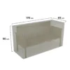 Funda Protectora Blanco 170x65x90 Cm Nortene