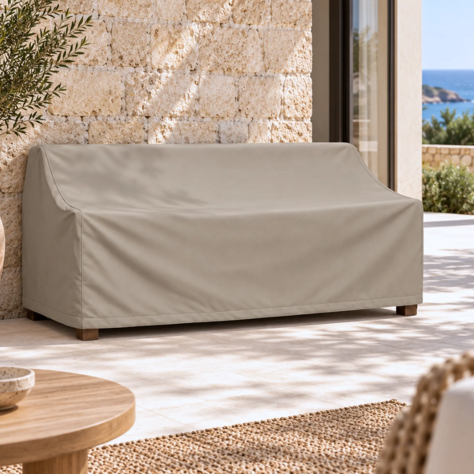 Funda Protectora Blanco 170x65x90 Cm Nortene
