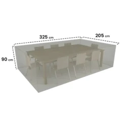 Funda Protectora Mesa Rectangular 325x205x90 Cm Nortene