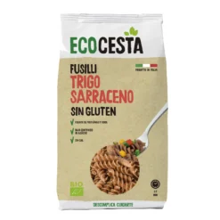 Fusilli de Trigo Sarraceno sin gluten BIO Ecocesta 400 gr
