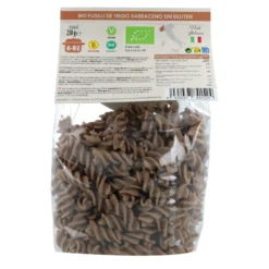 Fusilli de trigo sarraceno sin gluten bio Sol Natural 250 g