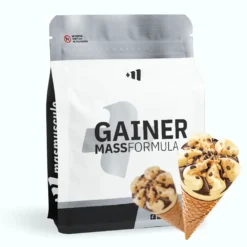 Gainer Mass Formula - 3 Kg - Helado De Vainilla - Aumenta La Masa Muscular - Masmusculo