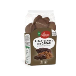 Galletas Artesanas con Cacao Bio Granero 220 gr