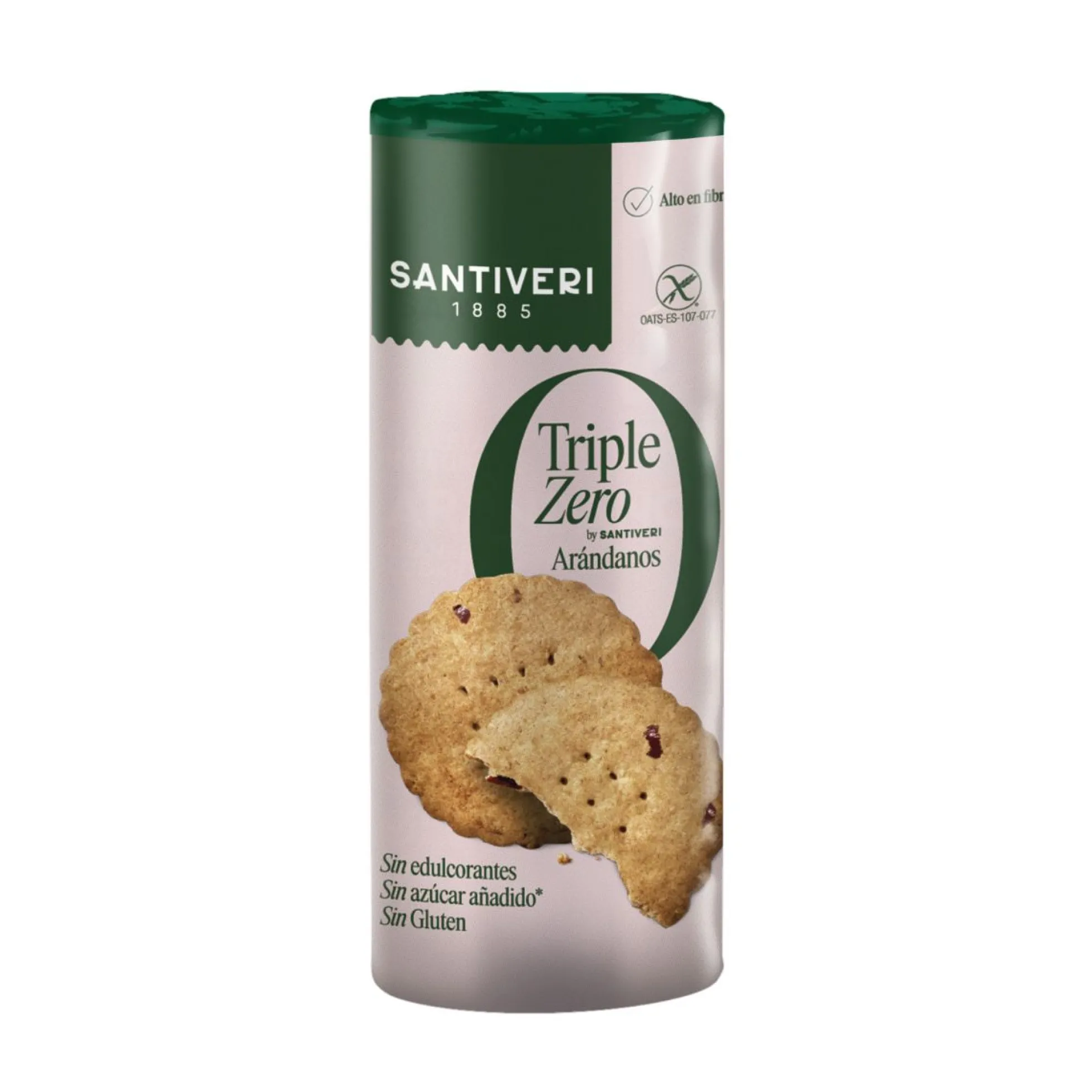 Galletas de Arándanos Triple Zero Santiveri 205 g