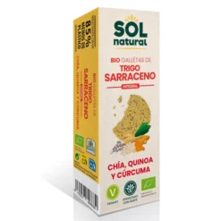 Galletas de Trigo Sarraceno con Chía y Quinoa Sol Natural 175 gr