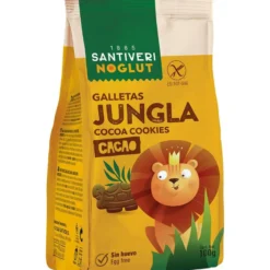 Galletas Infantiles con Cacao Jungla Sin Gluten Santiveri 100 g