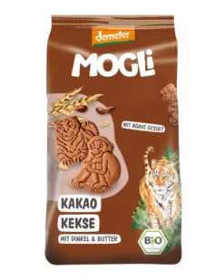 Galletas Infantiles en forma de Tigre con Cacao Mogli 125 g