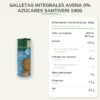 Galletas Integrales Avena 0% azúcares Santiveri 190g