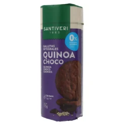 Galletas Integrales Quinoa/Choco 0% azúcares Santiveri 175 g