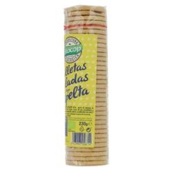 Galletas Saladas de Trigo Espelta BIO Biocop 250 g