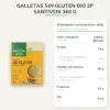 Galletas Sin Gluten Bio 2P Santiveri 360 g