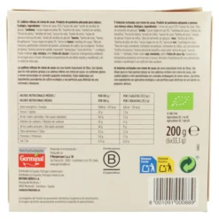 Galletas Sin Gluten rellenas de Crema de Cacao Germinal Bio, 200 gr