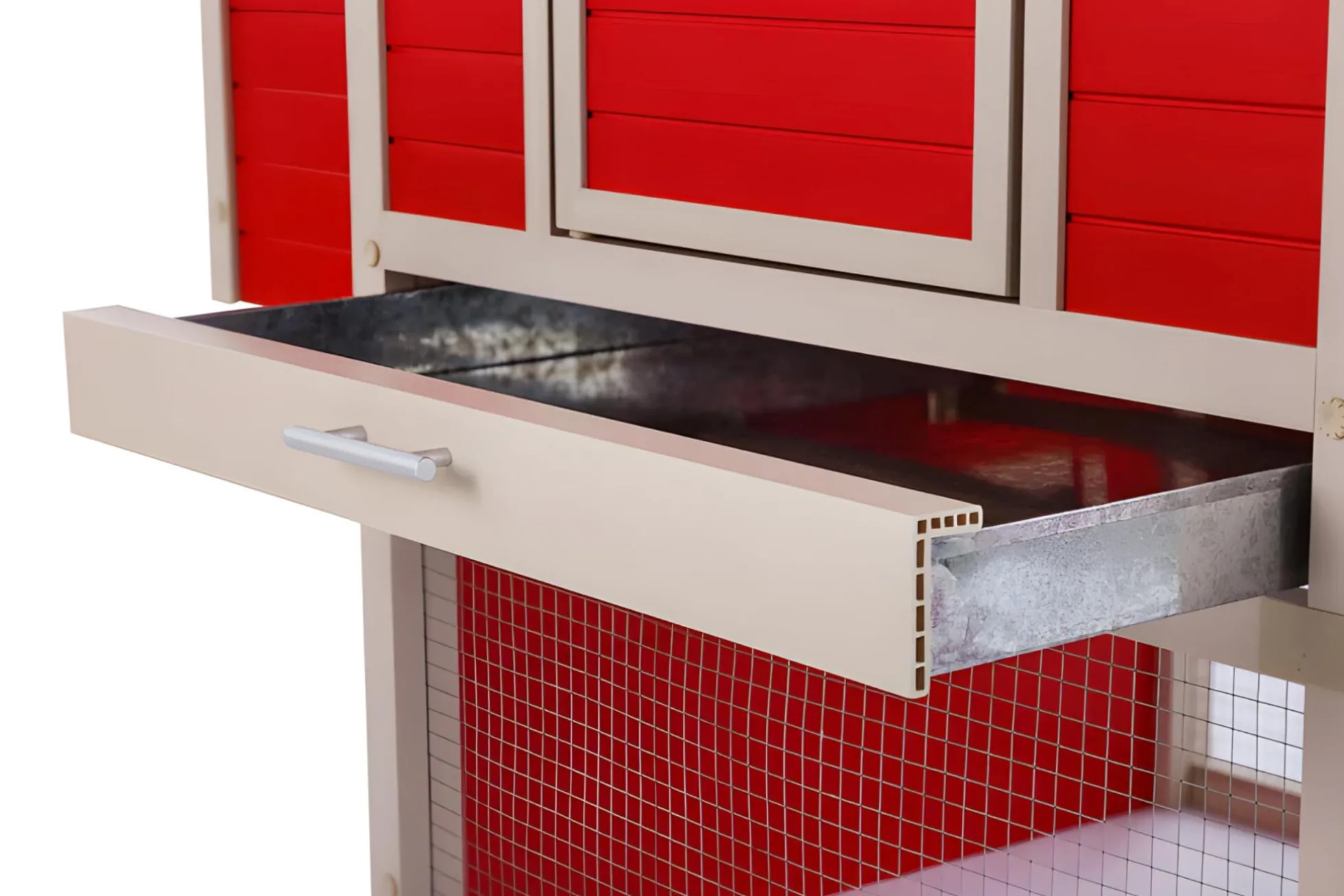 Gallinero Sonora Con Parque Para Exterior Capacidad 4-5 Aves - Ecoflex Material Sostenible Y Duradero. Fácil Montaje