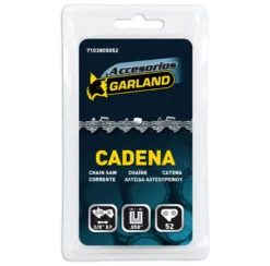 Garland - 7103805052 Accesorio Para Motosierras - Cadena Cortada De 52 Eslabones Con Paso De 3/8" Bajo Perfil Y Espesor De 0.050" (1,3 Mm.)