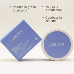Gel-Crema Anticelulítico Efecto Frío Labnatur 300 ml | Firmeza, Frescor y Piel de Naranja | Vegano