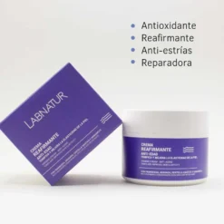 Gel Crema Reafirmante Antiedad Labnatur 300 ml | Firmeza, Elasticidad y Tonificación Corporal | Vegano