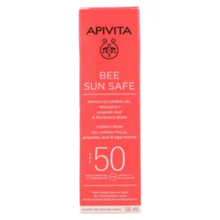 Gel Crema Solar Hydra Fresh SPF50 Apivita 50ml