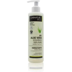 Gel de Aloe Vera Ecológico 100 % Puro Labnatur Bio 250 ml | Hidrata, Calma y Refresca | Rostro y Cuerpo | Vegano