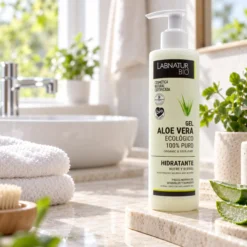 Gel de Aloe Vera Ecológico 100 % Puro Labnatur Bio 250 ml | Hidrata, Calma y Refresca | Rostro y Cuerpo | Vegano