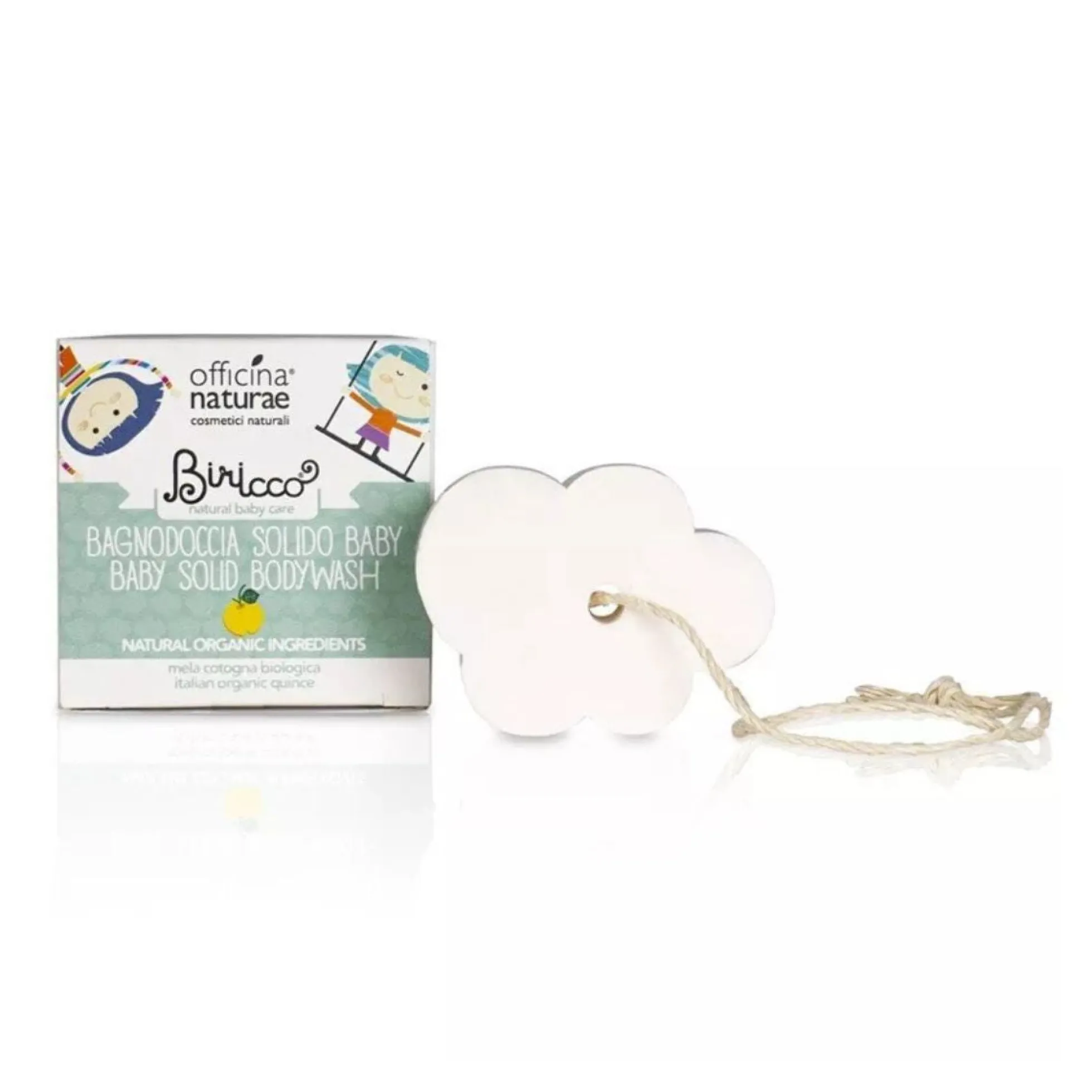 Gel de Baño solido Infantil (6 meses +) Cosmos Natural Certified Officina Naturae