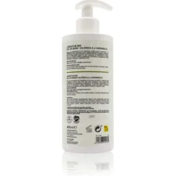 Gel de Ducha Caléndula y Hamamelis Labnatur Bio 450 ml | Piel Sensible | Calmante y Dermoprotector | Vegano